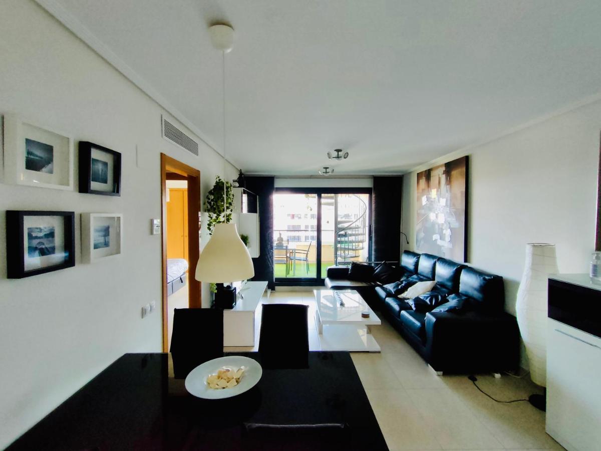 Апартаменты Non Stress Atico Duplex Con Vistas Al Mar Валенсия Экстерьер фото