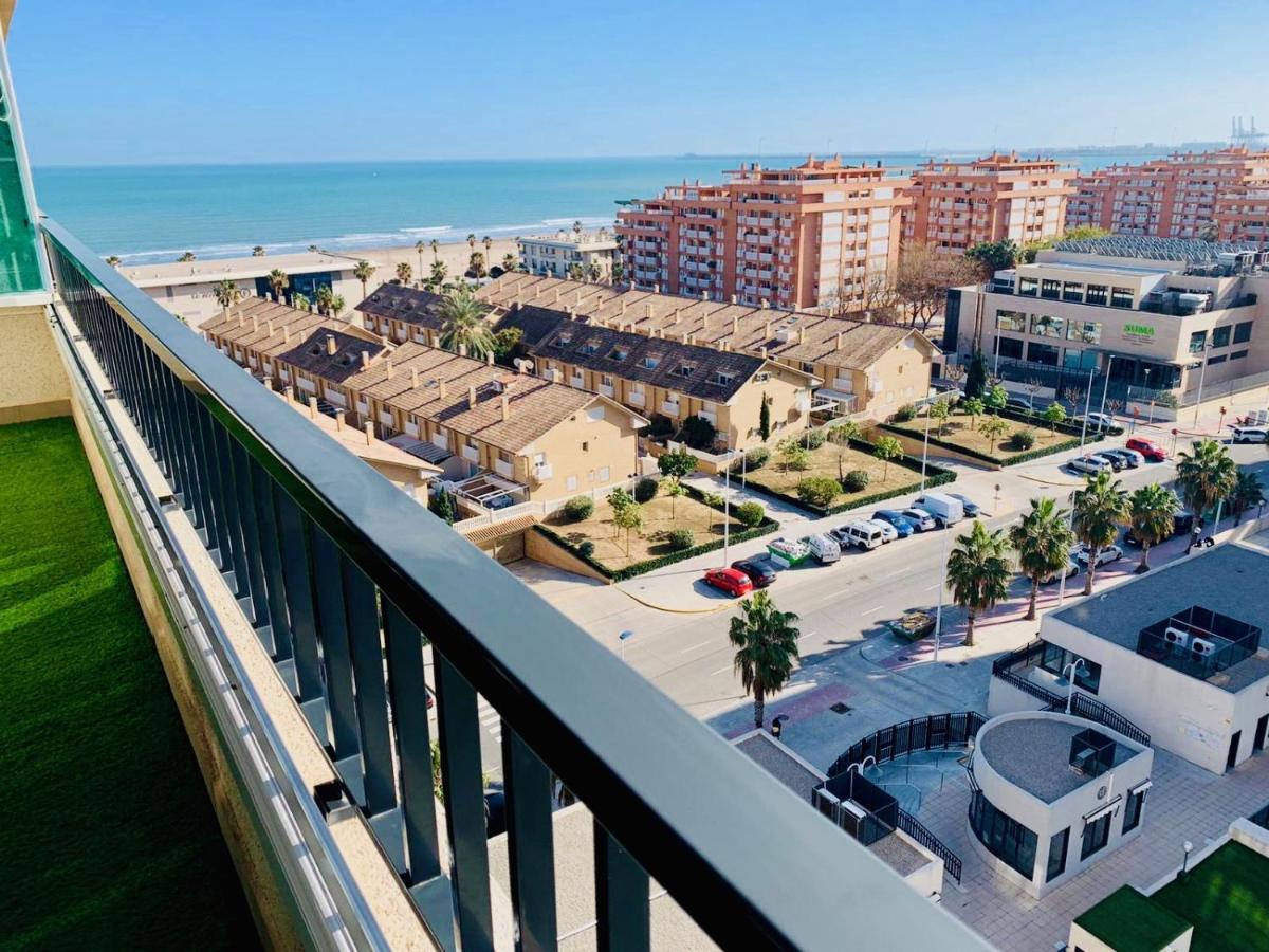 Апартаменты Non Stress Atico Duplex Con Vistas Al Mar Валенсия Экстерьер фото