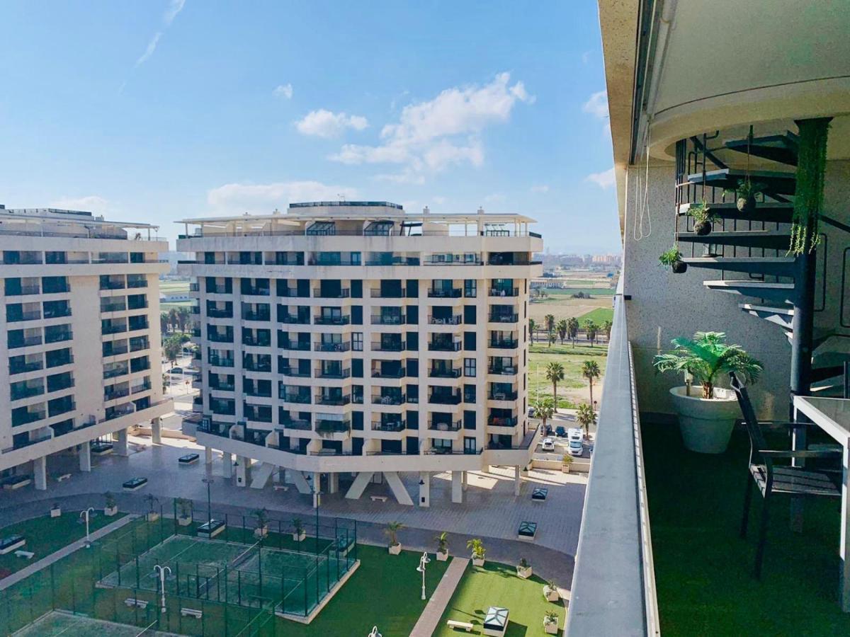 Апартаменты Non Stress Atico Duplex Con Vistas Al Mar Валенсия Экстерьер фото
