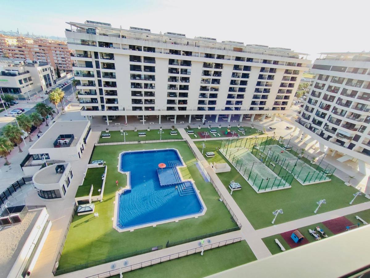 Апартаменты Non Stress Atico Duplex Con Vistas Al Mar Валенсия Экстерьер фото