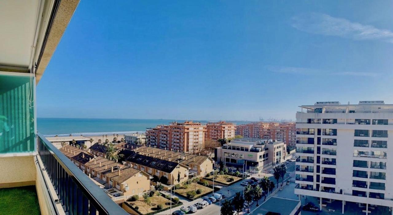 Апартаменты Non Stress Atico Duplex Con Vistas Al Mar Валенсия Экстерьер фото
